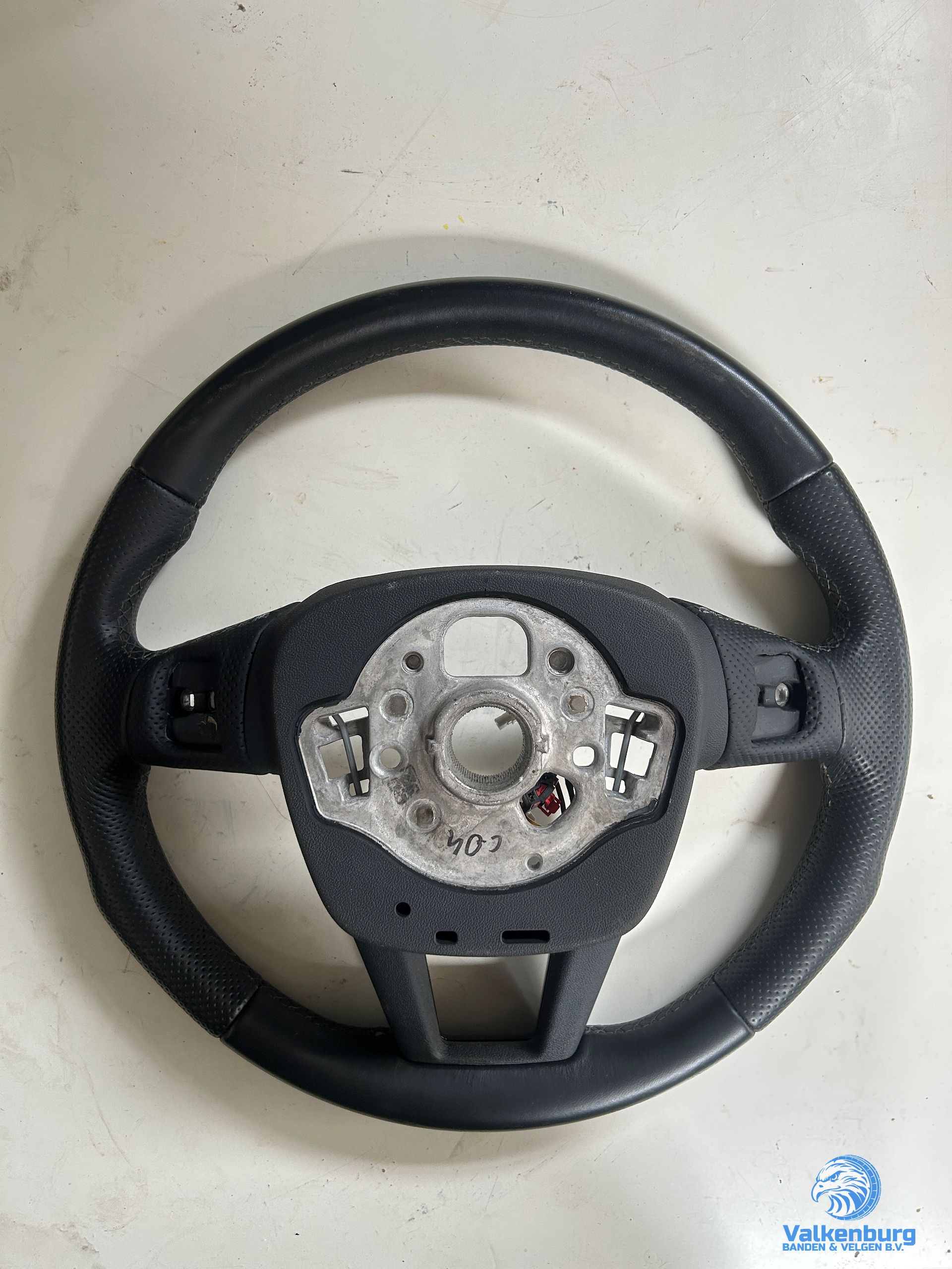 originalinal Audi A6 A7 4K C8 S Line Stuur S6 S7 4K C8 leder geperforeerd stuurwiel stuurbediening flippers steering wheel usado en Menorca foto 2
