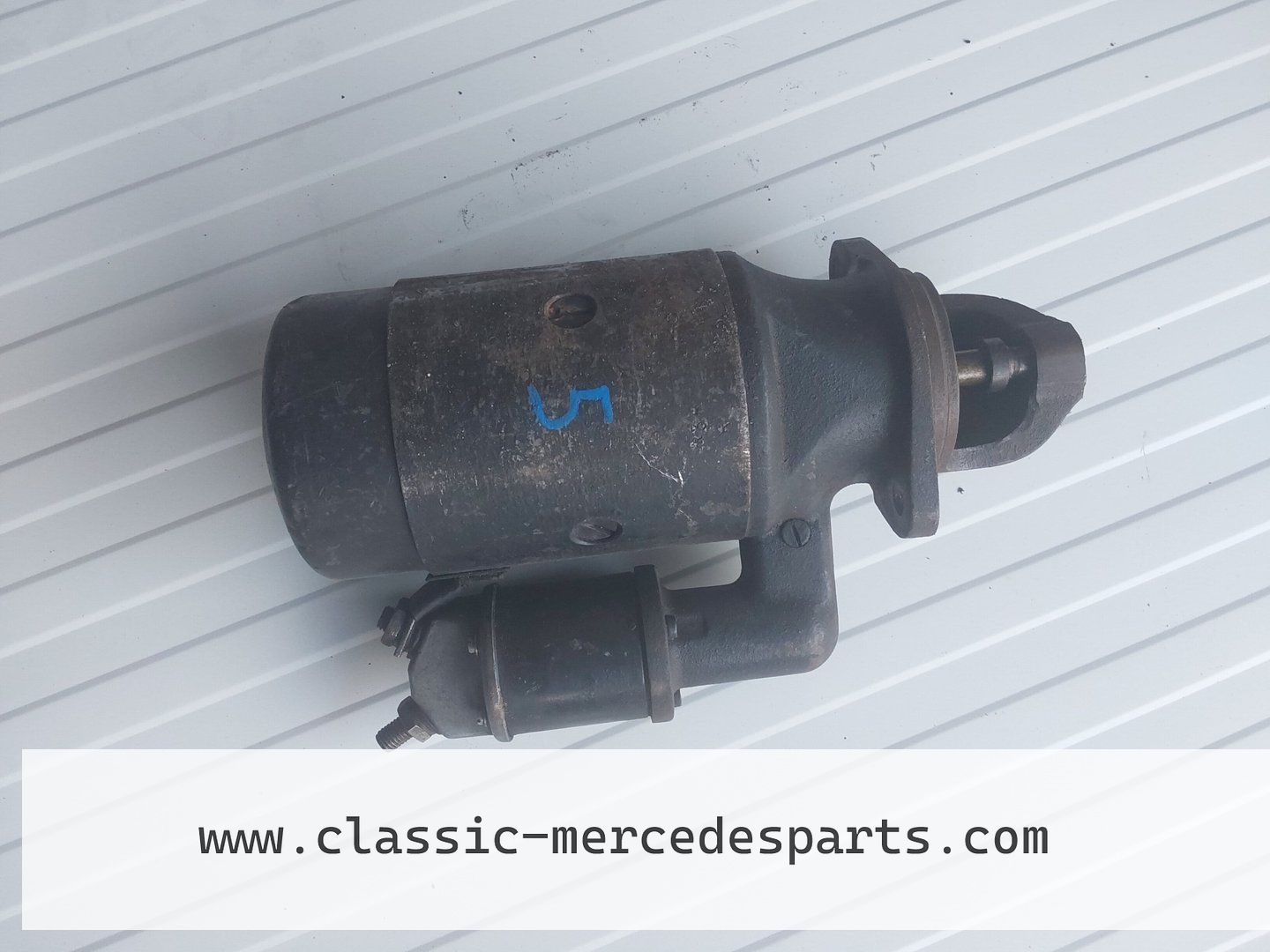 Startmotor Mercedes om621 om636 starter motor usado en Menorca foto 5