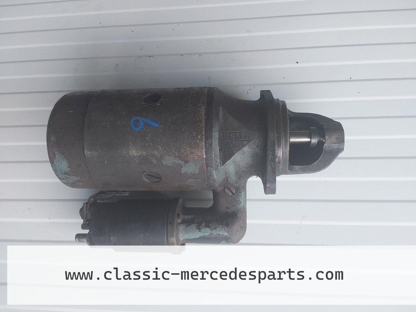Startmotor Mercedes om621 om636 starter motor usado en Menorca foto 6