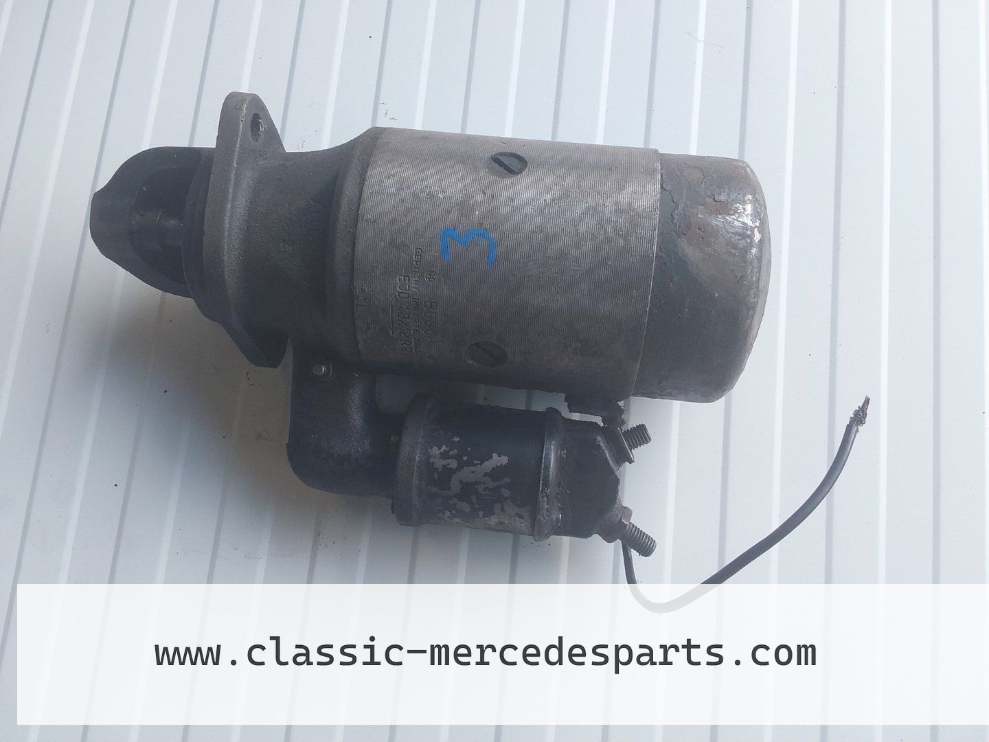 Startmotor Mercedes om621 om636 starter motor usado en Menorca foto 3