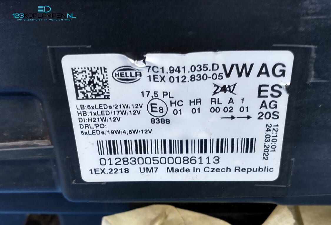 VW Volkswagen Crafter Full Led koplamp + adapter / omvormkabel / plug and play! headlight left and right usado en Menorca foto 5