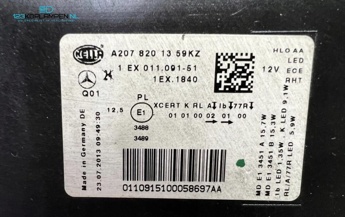 Mercedes E Clase W207 Facelift Full Led Koplamp links headlight left and right usado en Menorca foto 9