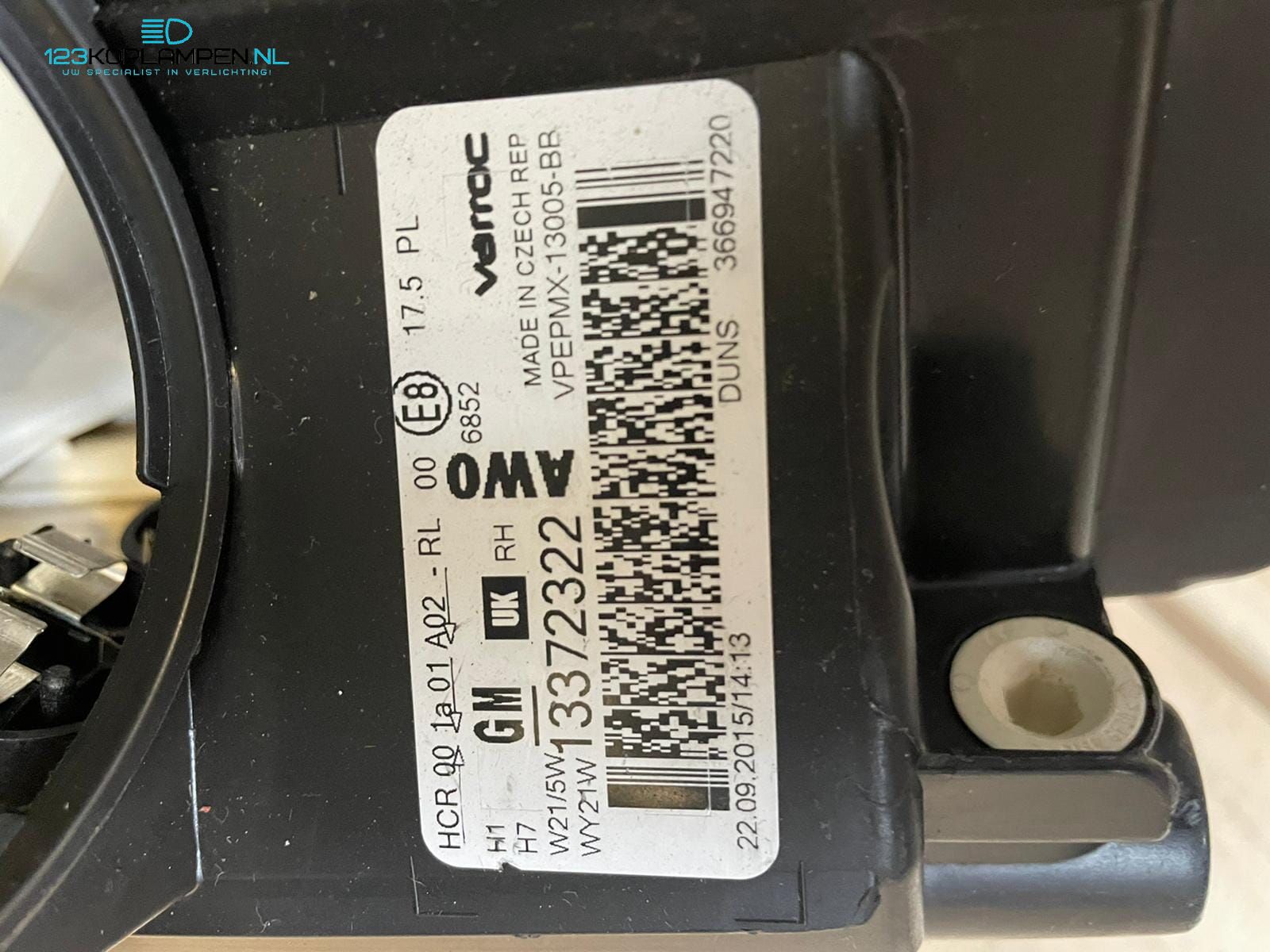 Opel Meriva B facelift H7 koplamp rechts headlight left and right usado en Menorca foto 6