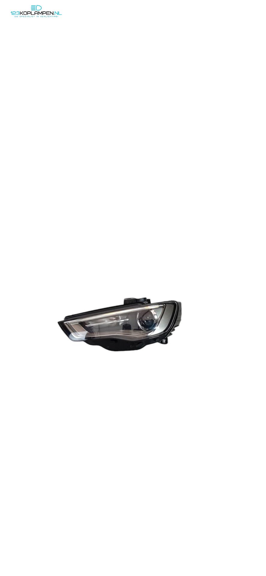 Audi A3 8V Cabrio Limousine Sedan Xenon LED Headlight Left 8V0941005C headlight left and right usado en Menorca