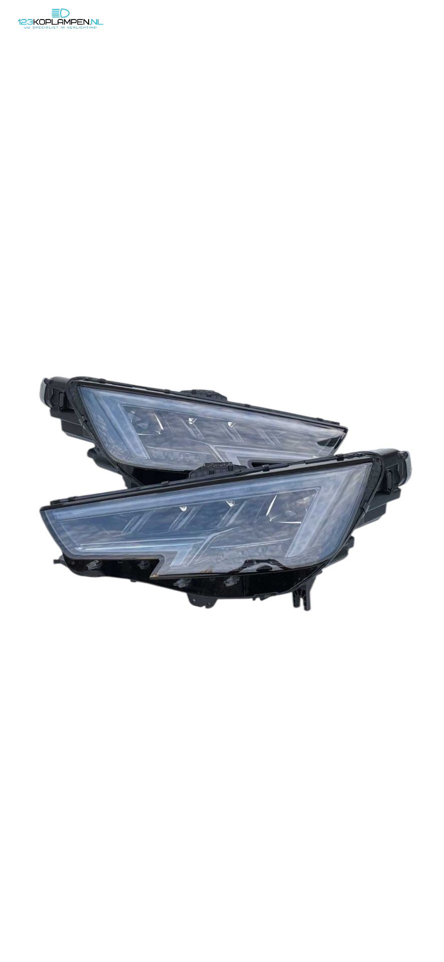 Audi A4 RS4 B9 8W Full LED Matrix Black Headlights Set 8W0941035C / 8W0941036C – Complete with Modules headlight left and right usado en Menorca