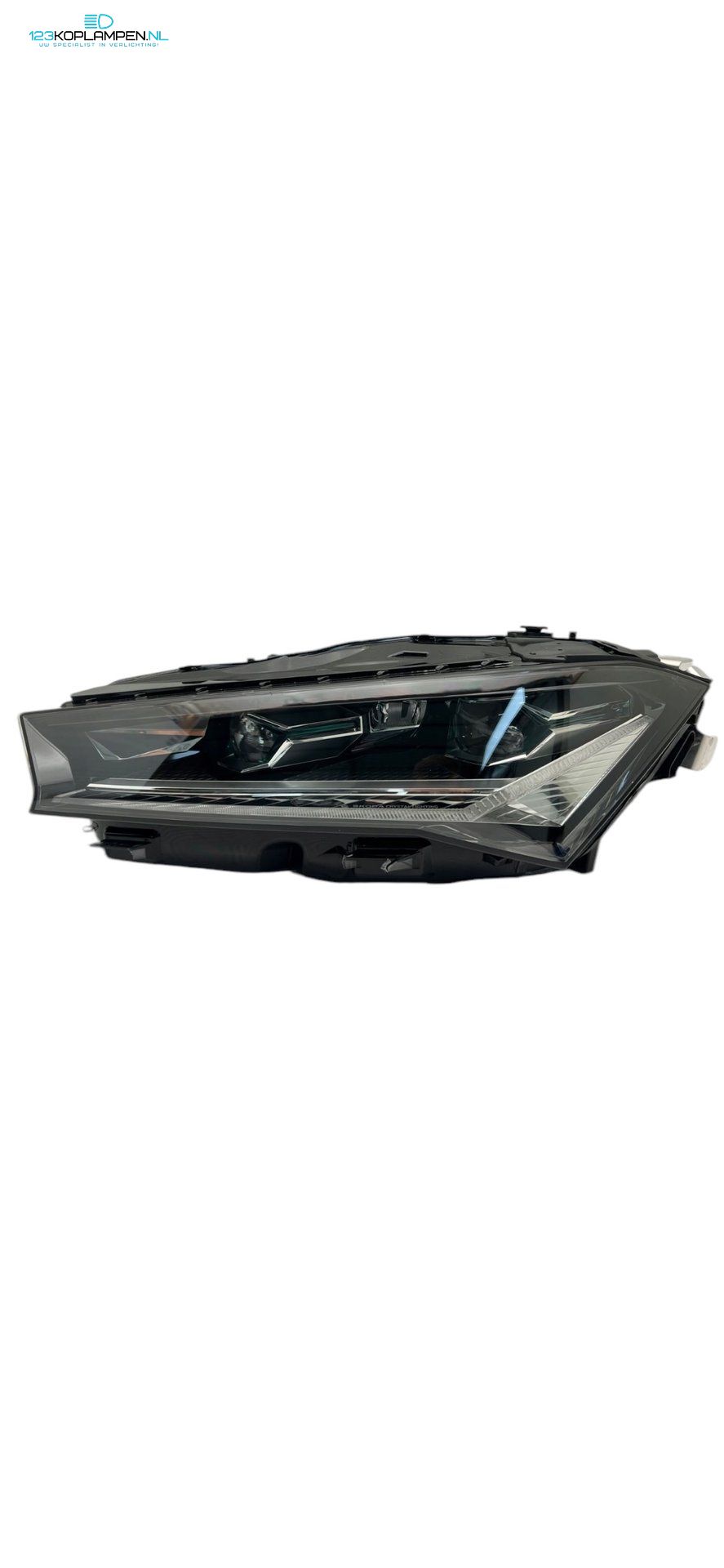 Skoda Superb 4 Full LED Crystal Lighting Koplampen Set 3P1941015A / 3P1941016A – completo met modules headlight left and right usado en Menorca foto 2