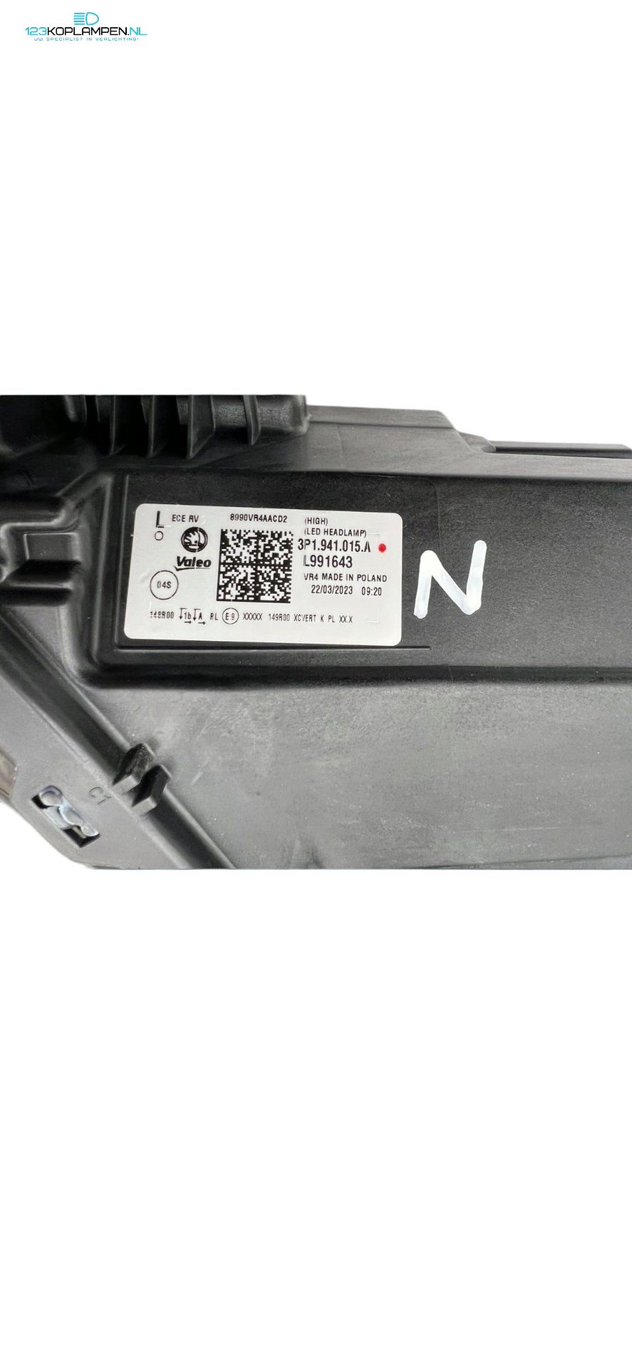 Skoda Superb 4 Full LED Crystal Lighting Koplampen Set 3P1941015A / 3P1941016A – completo met modules headlight left and right usado en Menorca foto 5