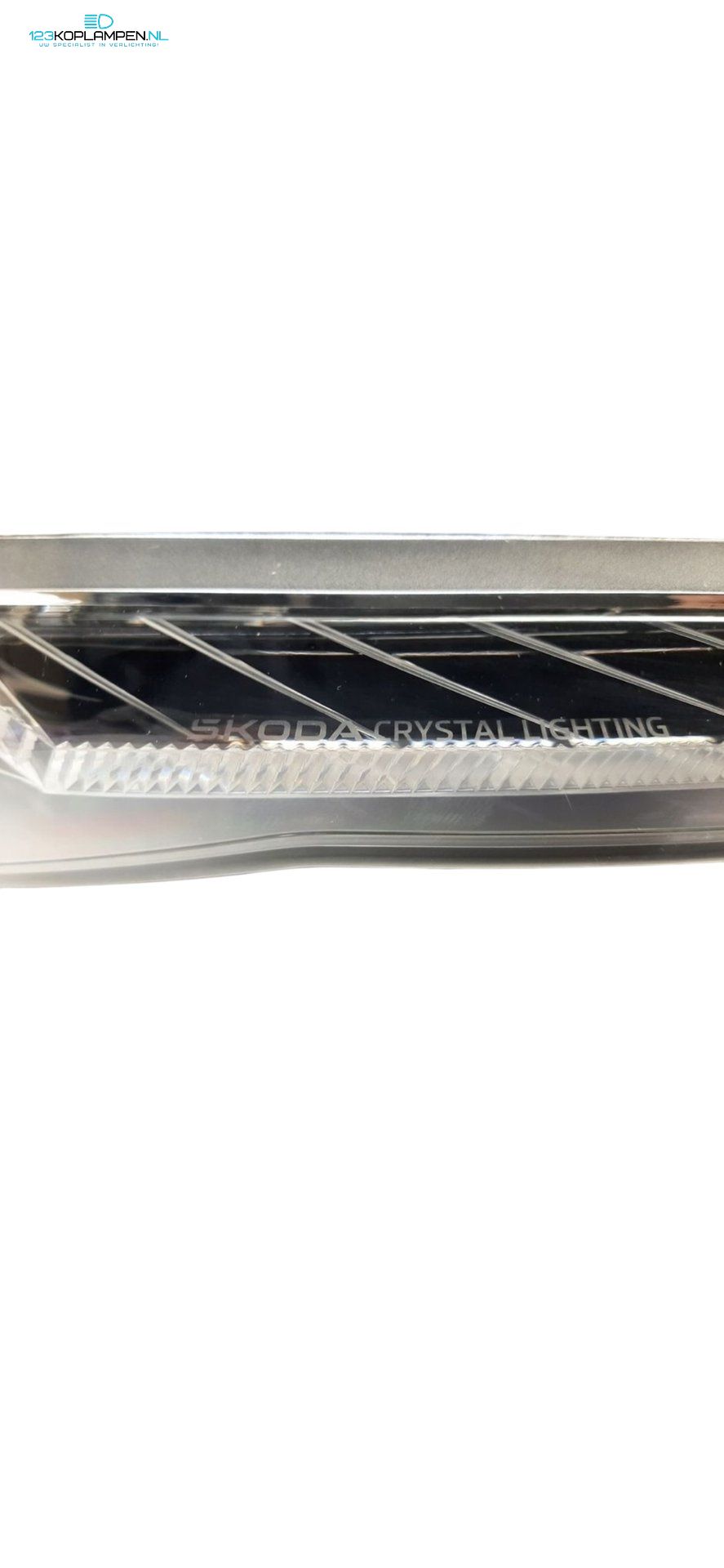 Skoda Superb 4 Full LED Crystal Lighting Koplampen Set 3P1941015A / 3P1941016A – completo met modules headlight left and right usado en Menorca foto 14