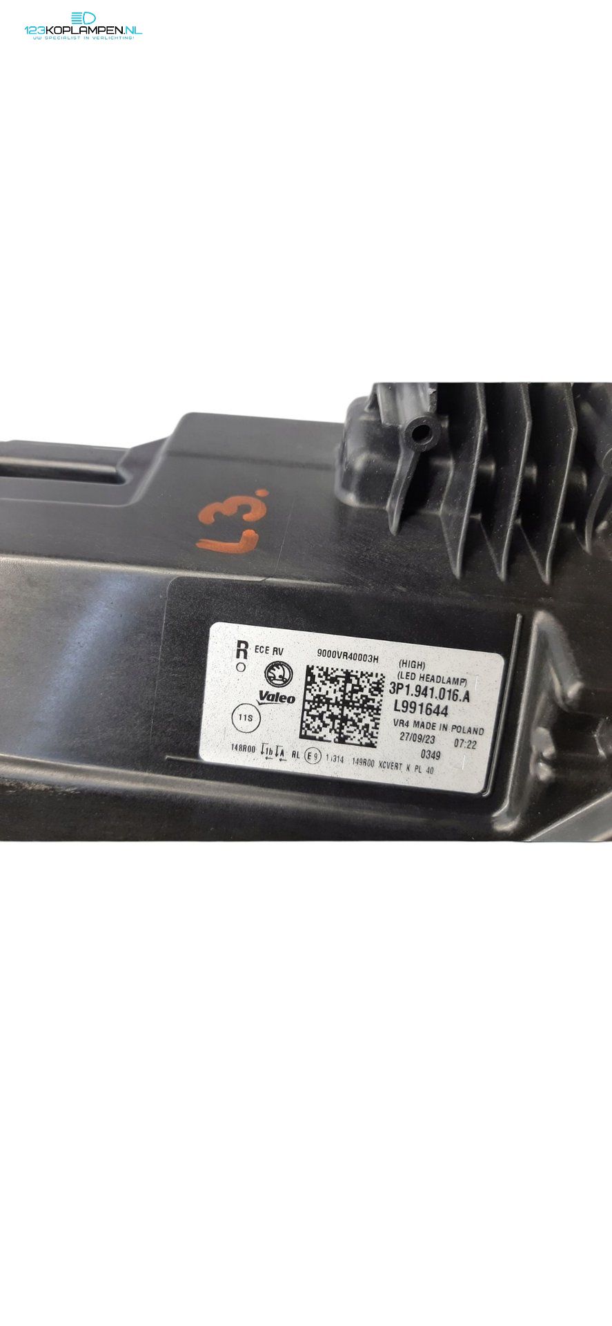 Skoda Superb 4 Full LED Crystal Lighting Koplampen Set 3P1941015A / 3P1941016A – completo met modules headlight left and right usado en Menorca foto 12