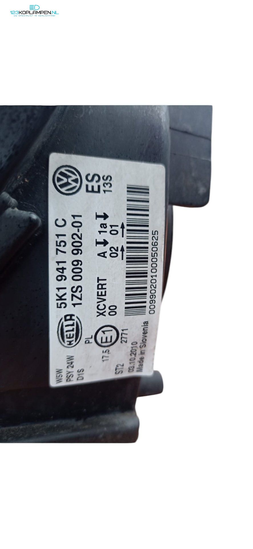 Volkswagen Golf 6 Xenon Koplampen Set 5K1941751C / 5K1941752C headlight left and right usado en Menorca foto 5