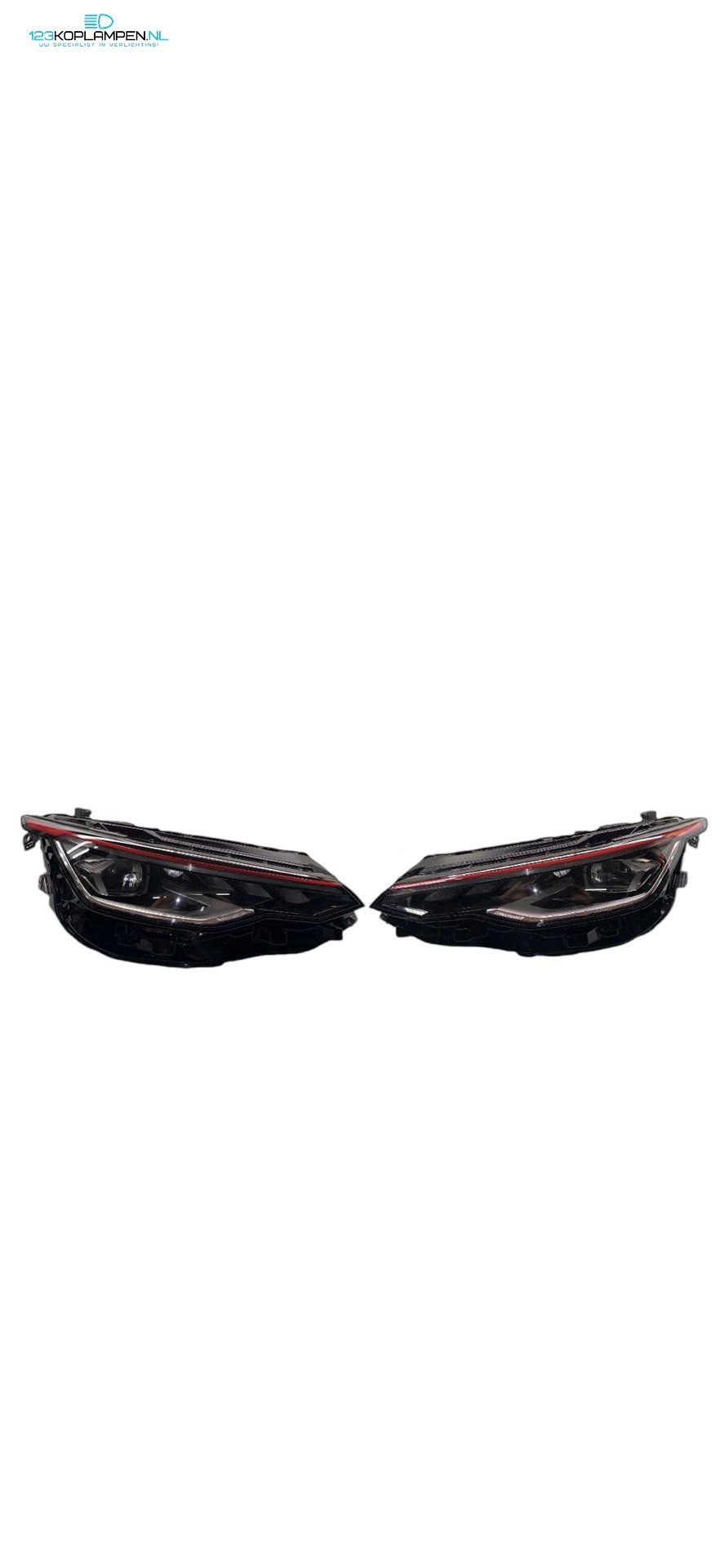 Volkswagen Golf 8 Facelift GTI Full LED IQ.Light Red Koplamp Links 5H1941059AB – completo met modules headlight left and right usado en Menorca foto 2
