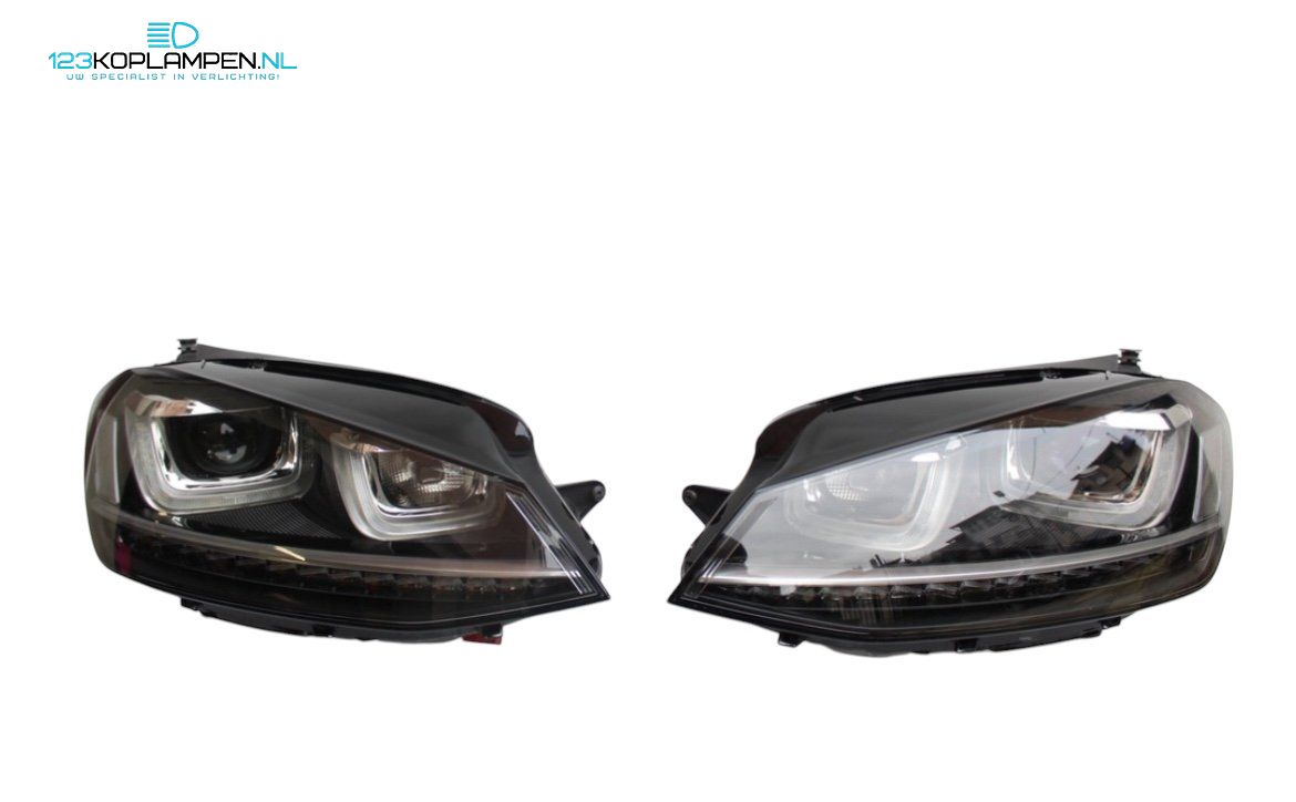 Volkswagen Golf 7 Bi-Xenon R R20 Koplampen Set 5G1941751D / 5G1941752D headlight left and right usado en Menorca foto 2