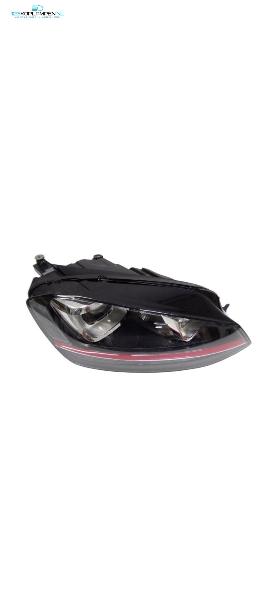 Volkswagen Golf 7 Bi-Xenon GTI Rood Koplamp Rechts 5G1941032A headlight left and right usado en Menorca foto 4