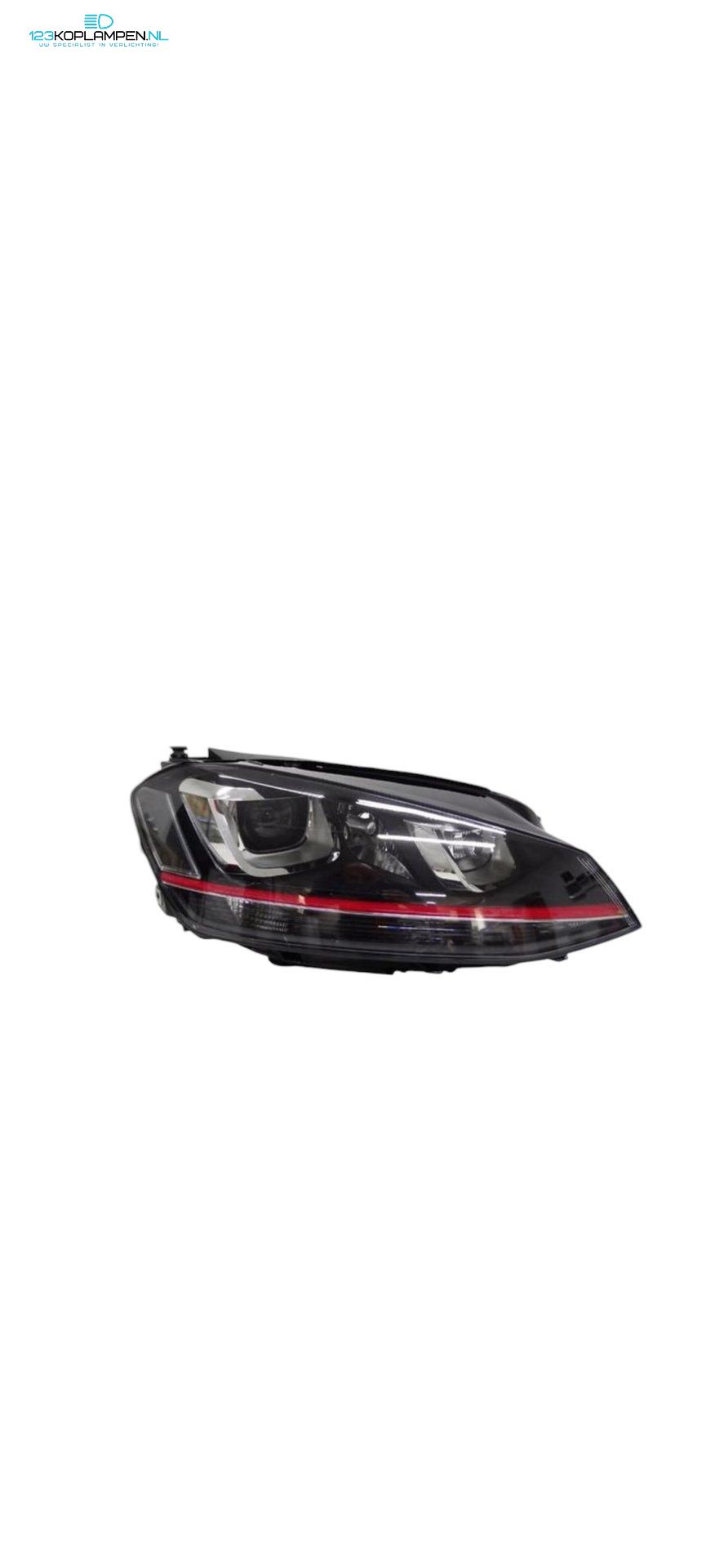 Volkswagen Golf 7 Bi-Xenon GTI Rood Koplamp Rechts 5G1941032A headlight left and right usado en Menorca