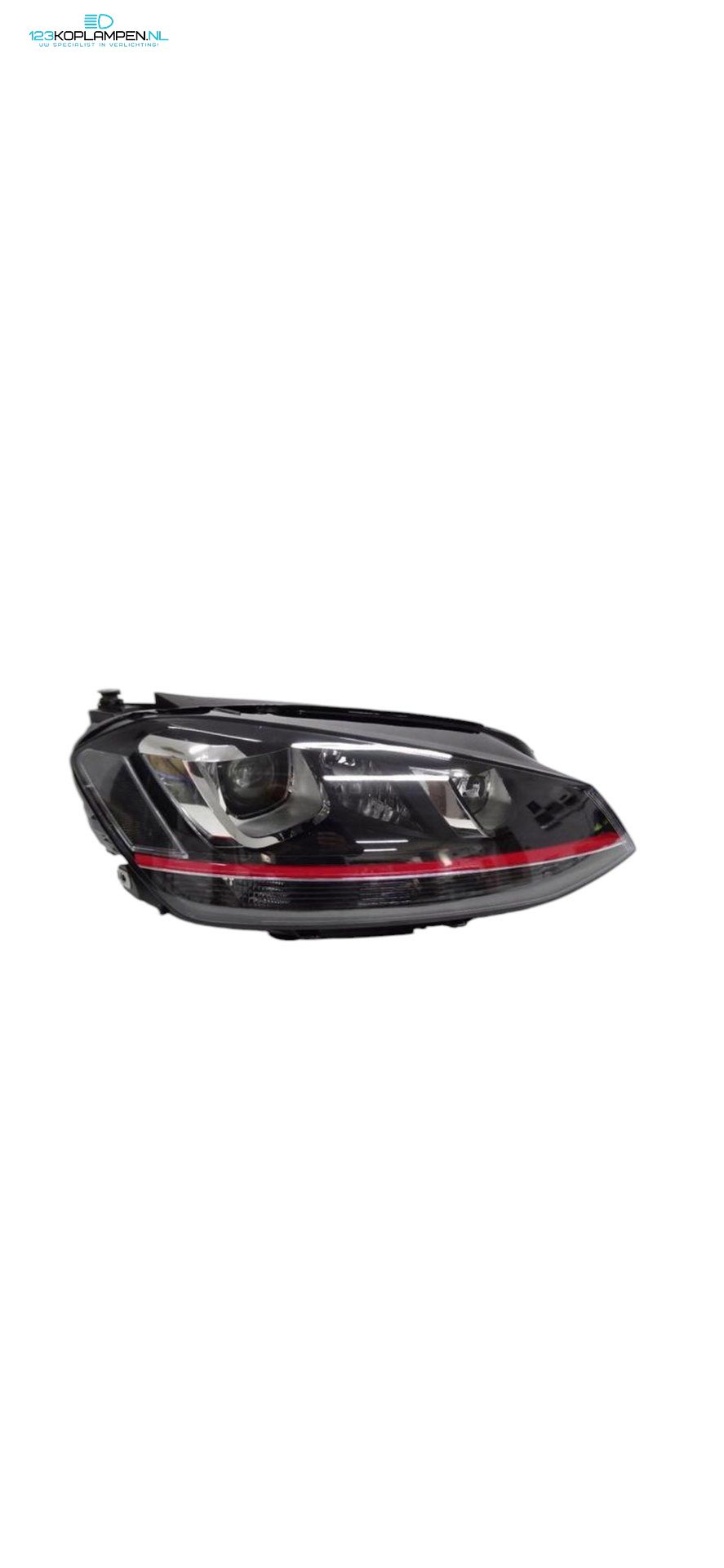 Volkswagen Golf 7 Bi-Xenon GTI Rood Koplamp Rechts 5G1941032A headlight left and right usado en Menorca foto 3