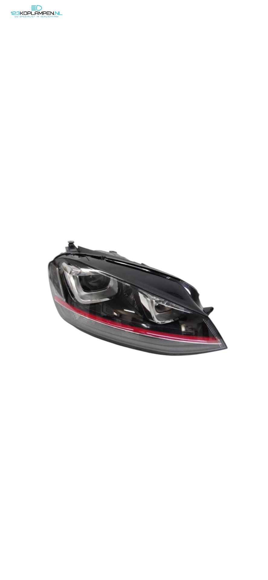 Volkswagen Golf 7 Bi-Xenon GTI Rood Koplamp Rechts 5G1941032A headlight left and right usado en Menorca foto 2