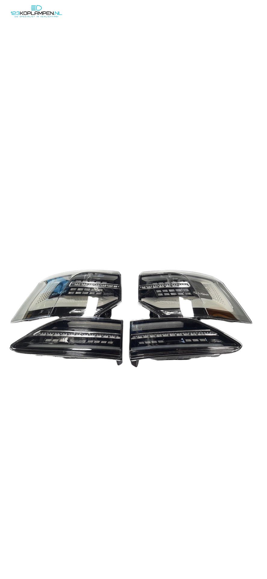 Volkswagen Golf 8 Facelift Black Edition LED Achterlichten Achterlicht tail light left and right usado en Menorca