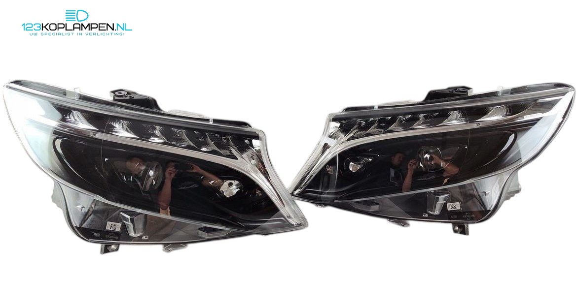 originalinal Mercedes Koplampen | Koplamp | Snel Leverbaar headlight left and right usado en Menorca foto 5