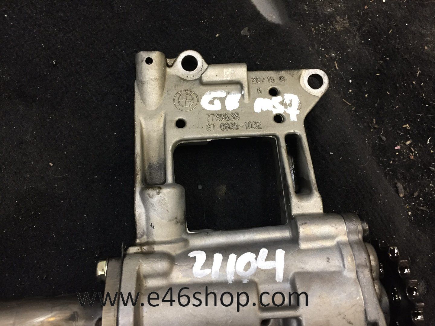 Oliepomp BMW E46 E39 E38 M57 diesel oe 7789838 high pressure pump oil usado en Menorca foto 2