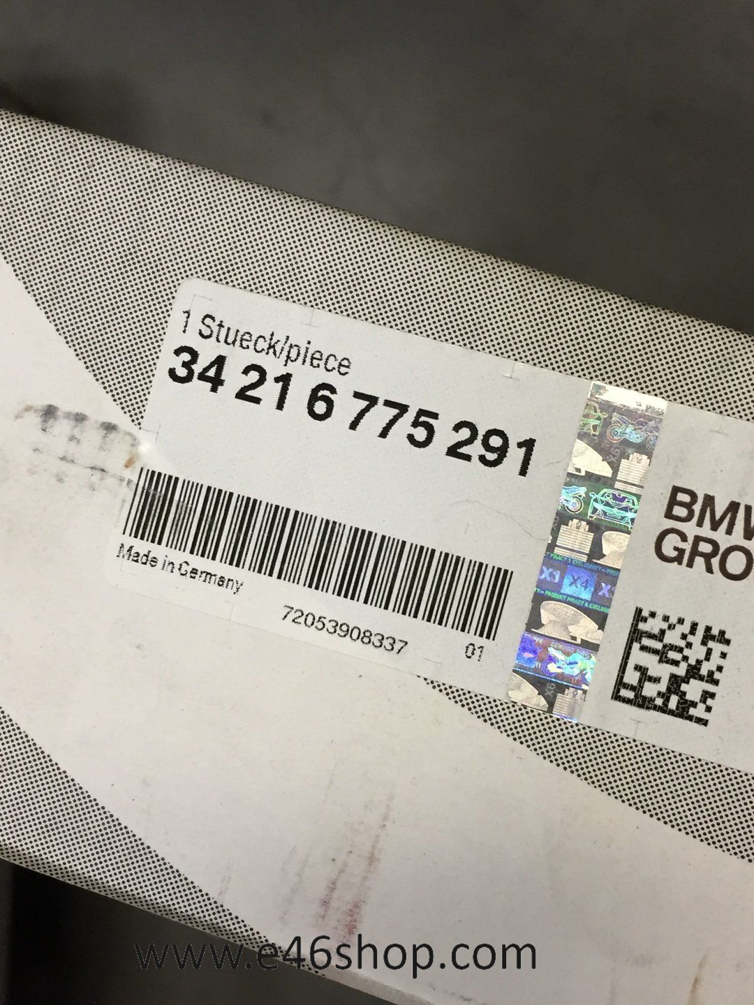Remschijf set BMW ALPINA F07 F06 F01 F02 F04 370MM OE 34216775291 nuevo ORG BMW ! brake disc left and right usado en Menorca foto 6