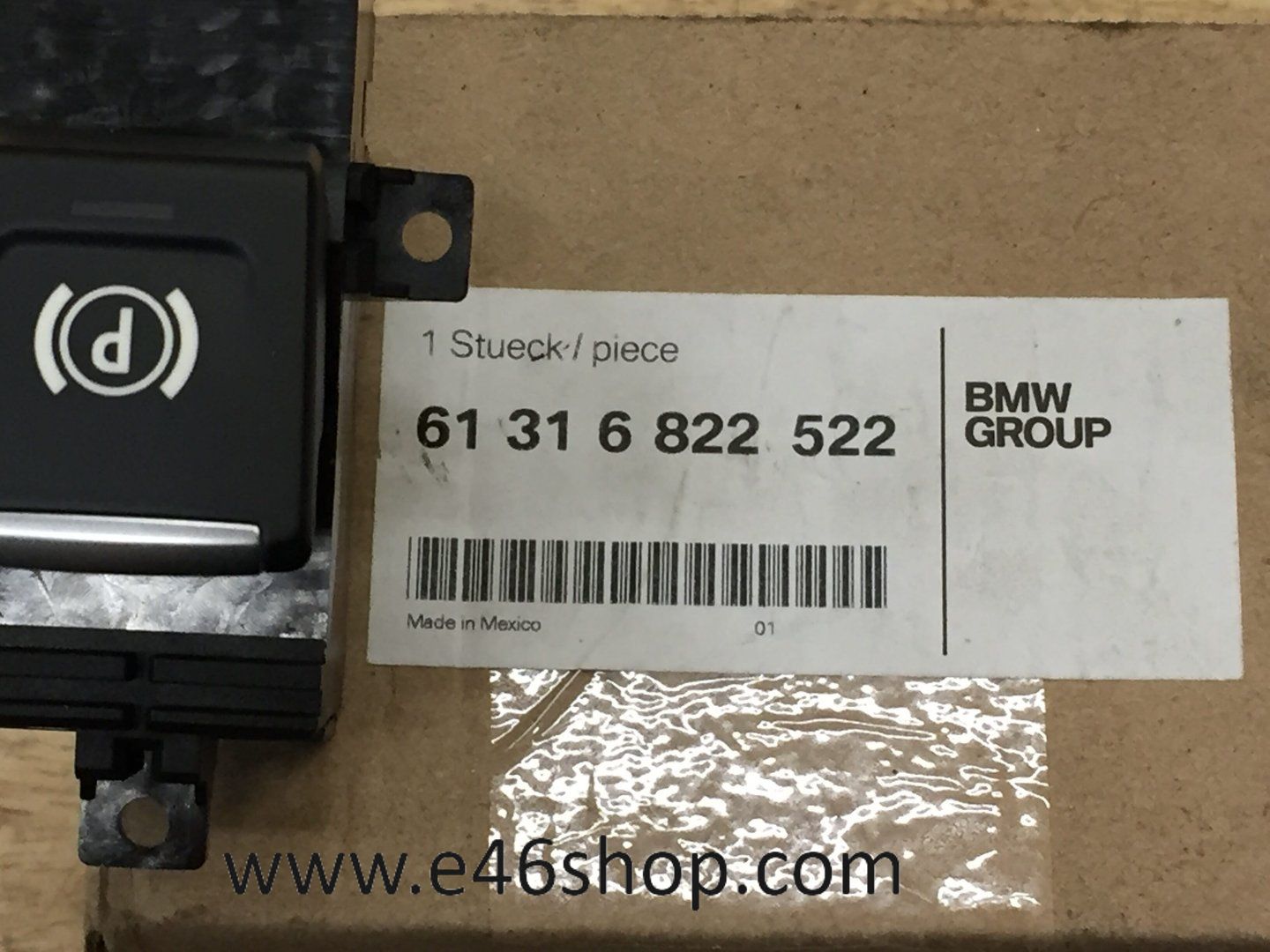 Handrem schakelaar BMW I 8 oe 61316822522 originalINEEL BMW nuevo handbrake mechanics usado en Menorca foto 3