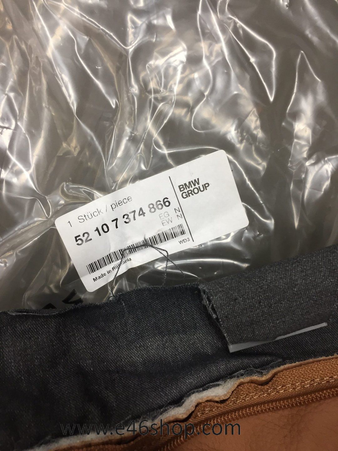 Bekleding Sattelbraun BMW F45 F46 rechts oe 52107374866 nuevo org bmw seat upholstery usado en Menorca foto 4