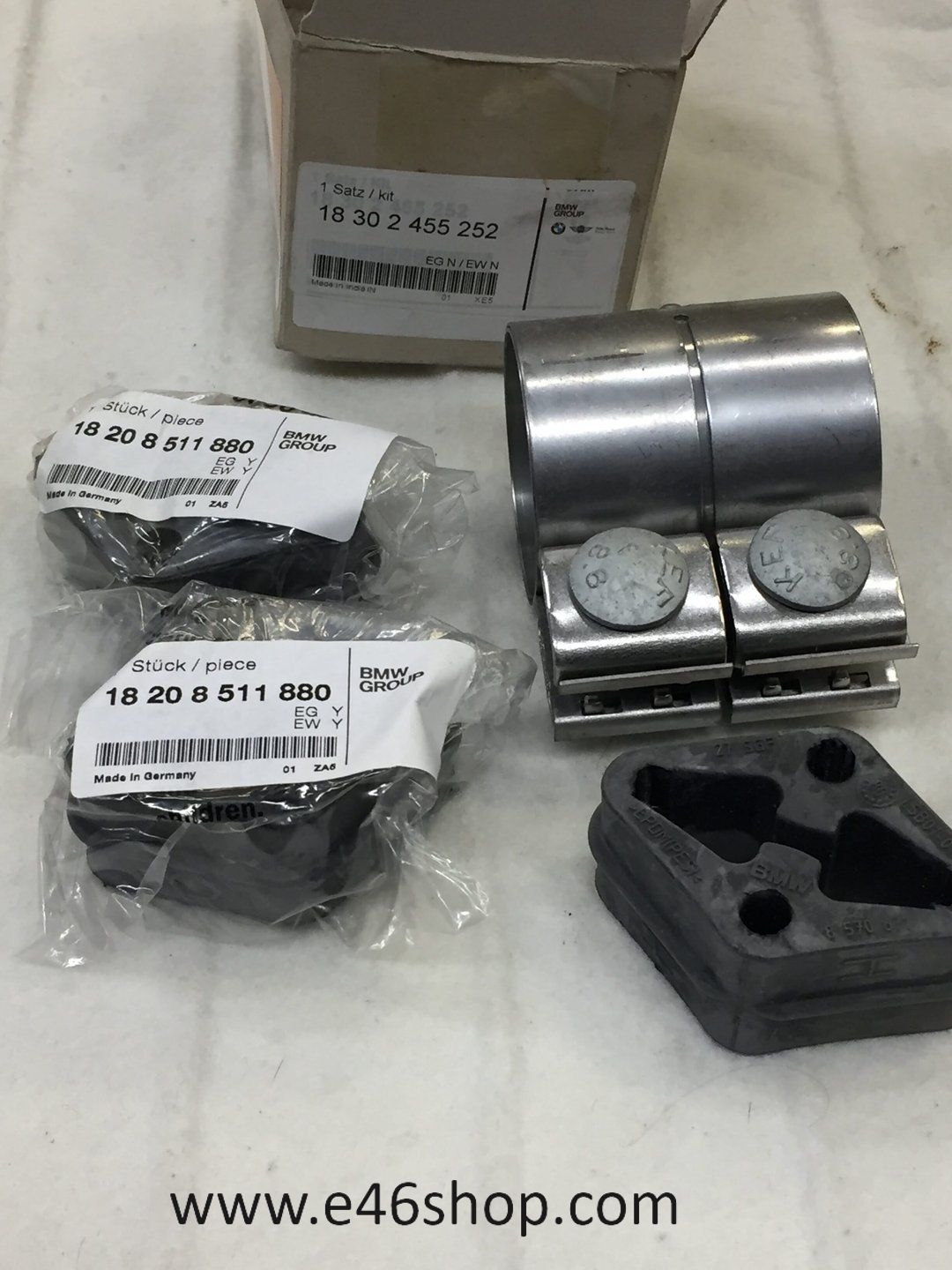 escape rubber en klem set BMW X1 E84 oe 18302455252 suspension rubber usado en Menorca