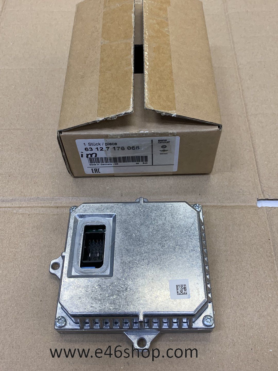 STUURTOESTEL XENON BMW E46 E63 E64 X3 MINI OE 63127176068 xenon starter usado en Menorca