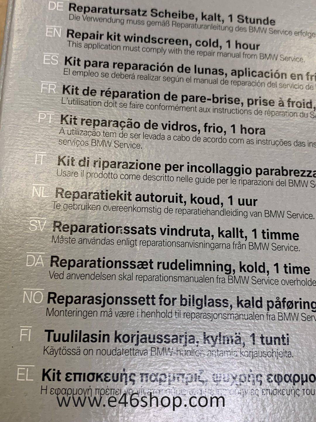 RUIT REPARATIE SET BMW KOUD 1 UUR OE 83192289287 nuevo other windows and accessories usado en Menorca foto 6