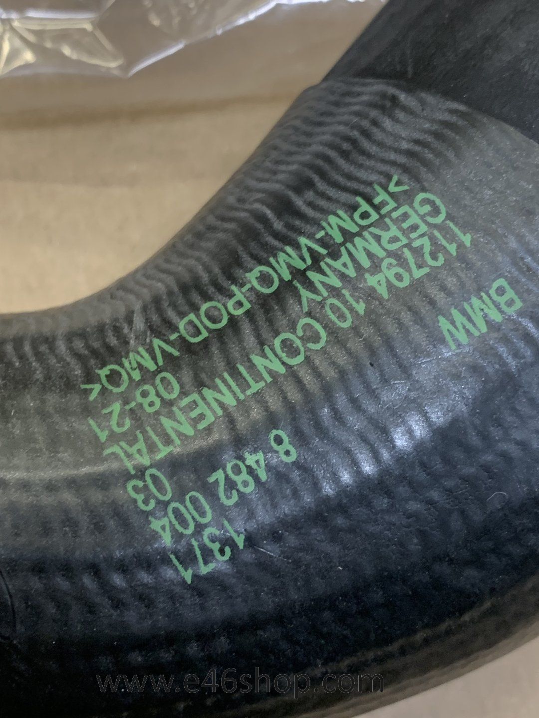 TURBO INLAAT SLANG BMW N63 MOTOR OE 13718482004 nuevo turbo hose usado en Menorca foto 4