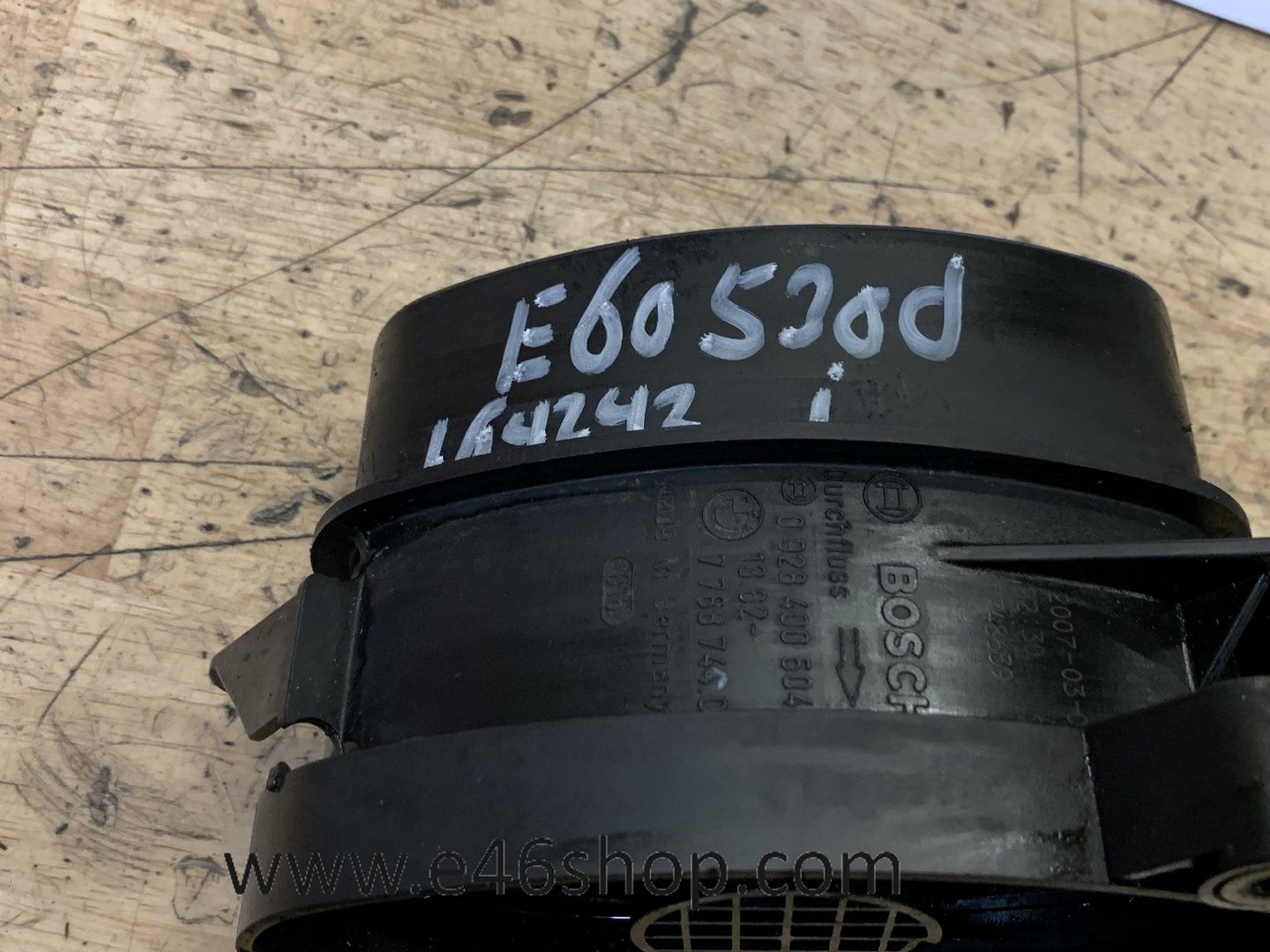 LUCHTMASSA METER BMW E60 E61 530D OE 7788744 mass flow meter usado en Menorca foto 2