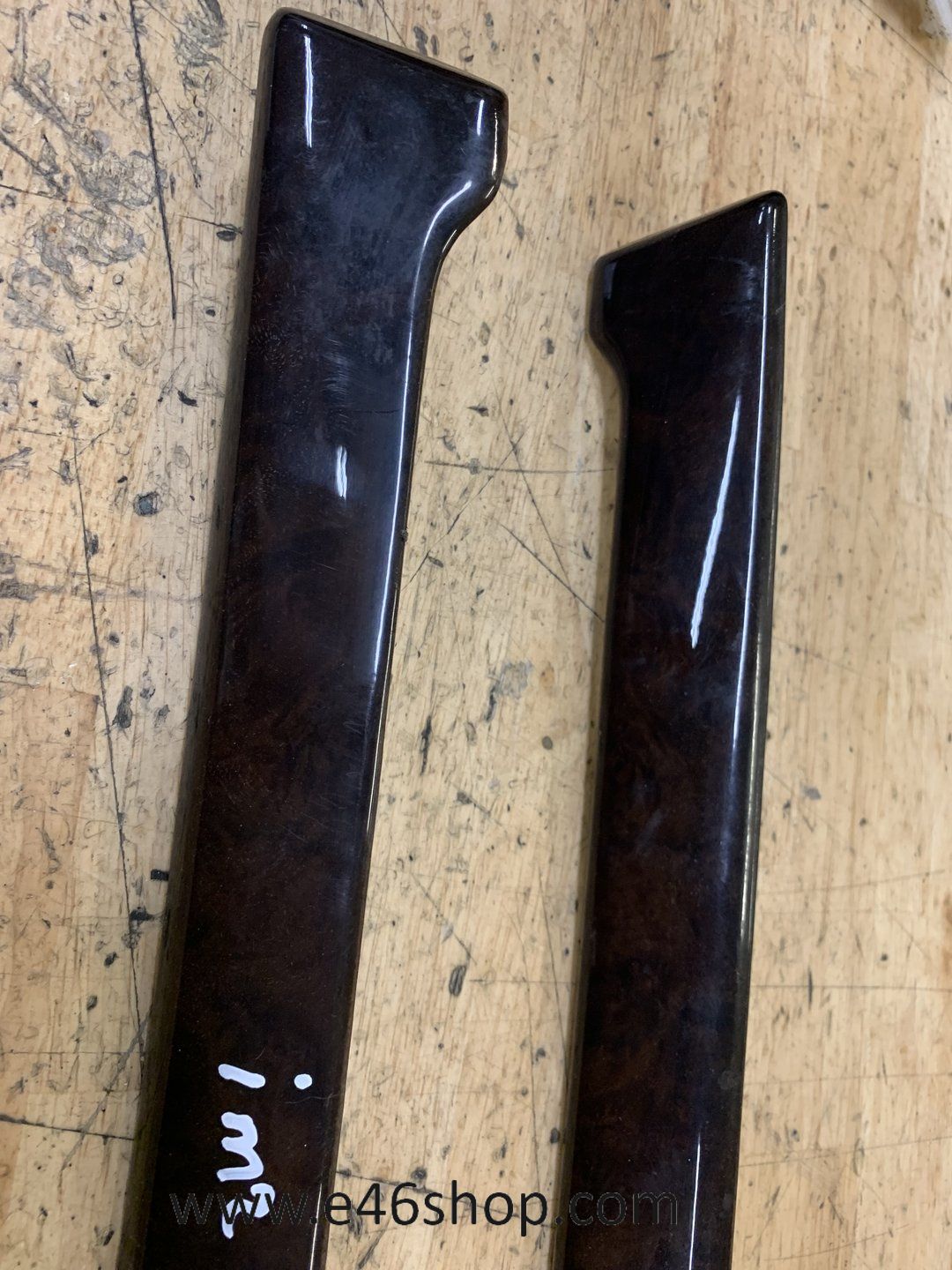 HOUTEN DEURLIJSTEN BMW E38 LINKS EN RECHTS VOOR interior frames set usado en Menorca foto 2