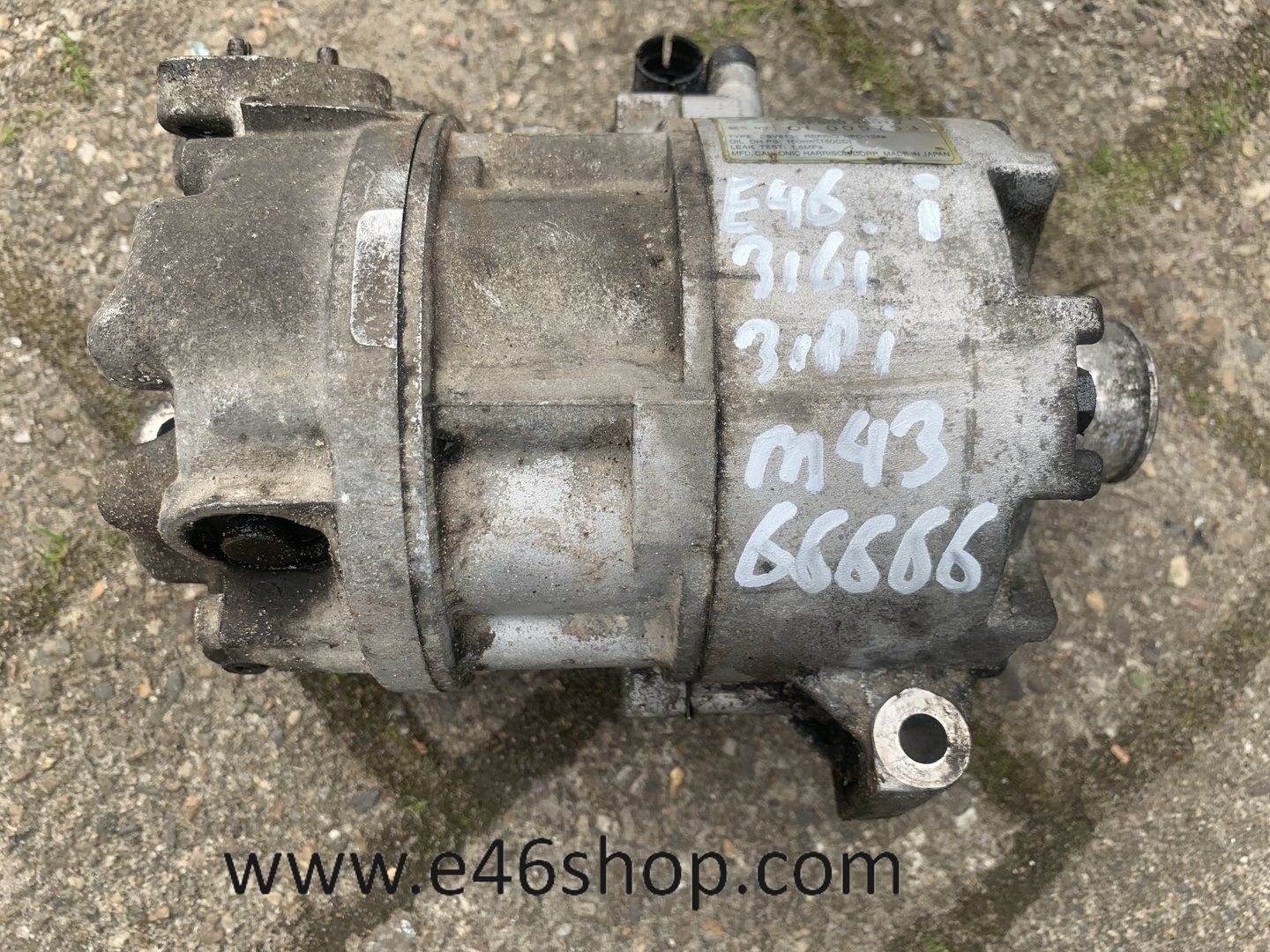 AIRCO POMP BMW E46 M43 MOTOR OE 8386837 air conditioning pump air conditioning compressor usado en Menorca