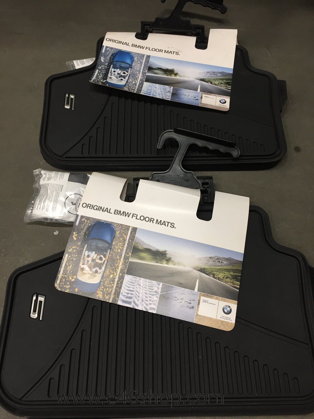 VLOERMATTEN ACHTER ALLWHEATER BMW 5 SERIE OE 51472414219 car mats left and right usado en Menorca