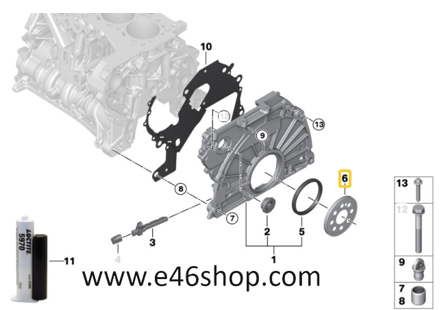 IMPULS KRANS BMW OE 11148605104 distribution cap usado en Menorca