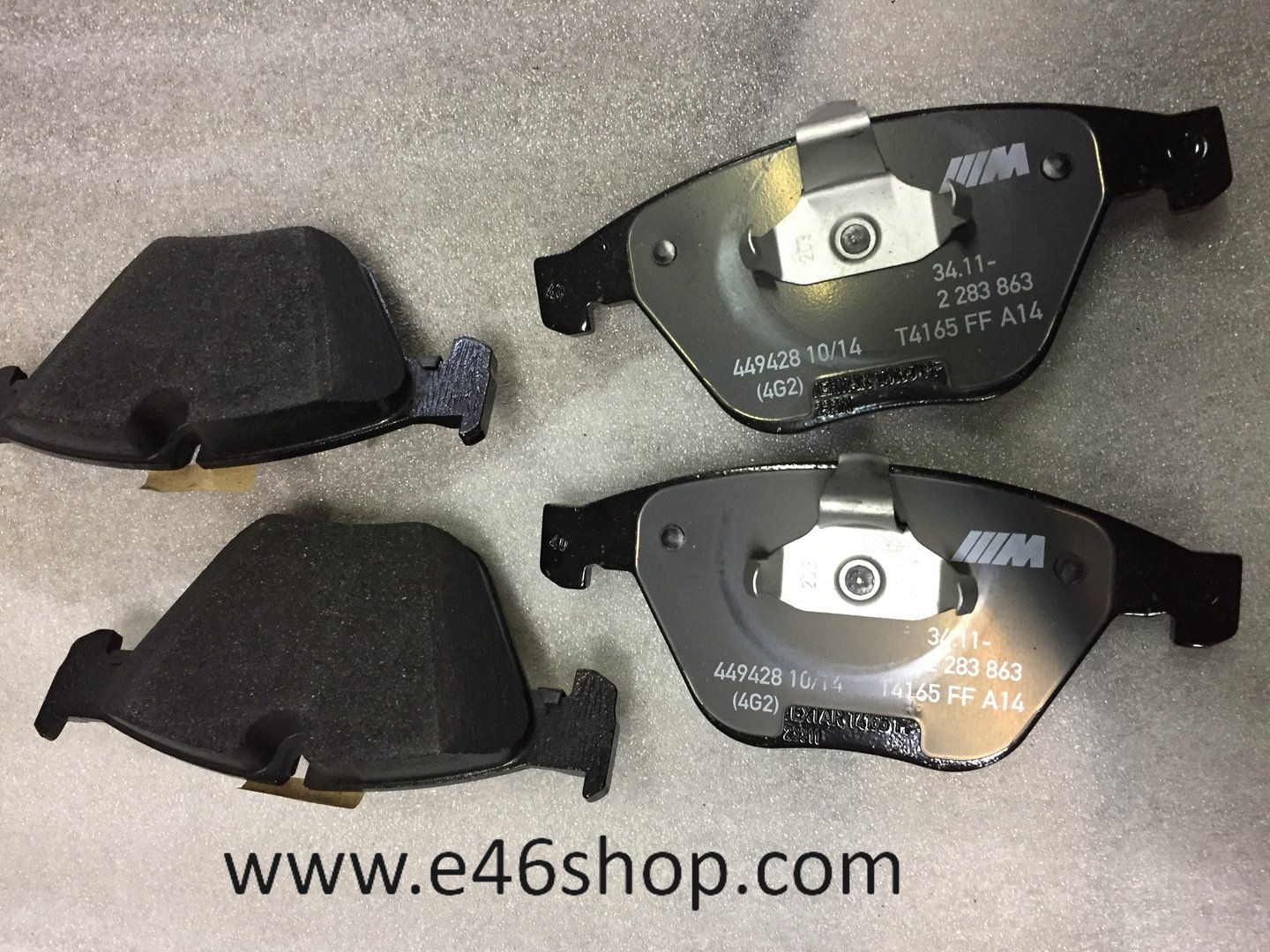 REMBLOKKENSET VOORZIJDE BMW M E82 E90 E92 E93 OE 34112283865 brake pad set usado en Menorca