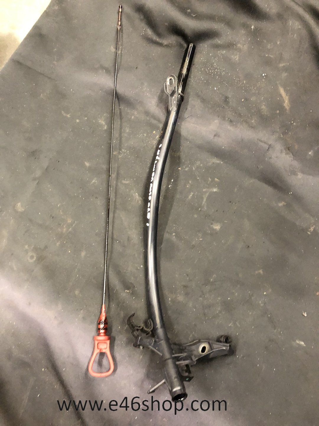 OLIE PEILSTOK MET HOUDER BMW E90 320D 2005 dipstick usado en Menorca foto 4