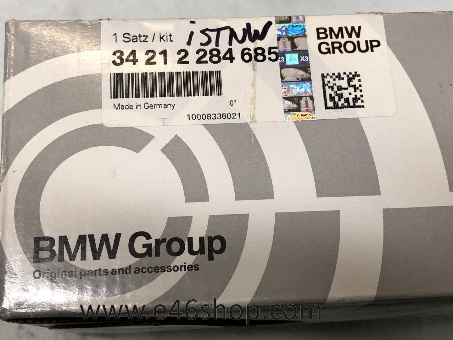 REMBLOKKEN ACHTER BMW "1 E82 M COUPE OE 34212284685 brake pad set usado en Menorca foto 4