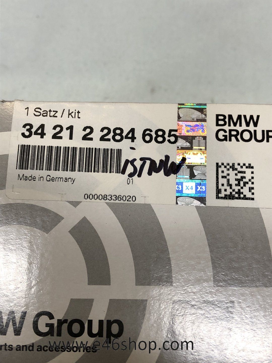 REMBLOKKEN ACHTER BMW "1 E82 M COUPE OE 34212284685 brake pad set usado en Menorca foto 2