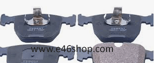 REMBLOKSET BMW X3 E83 3.0SD OE 34113427503 nuevo ORG BMW brake pad set usado en Menorca