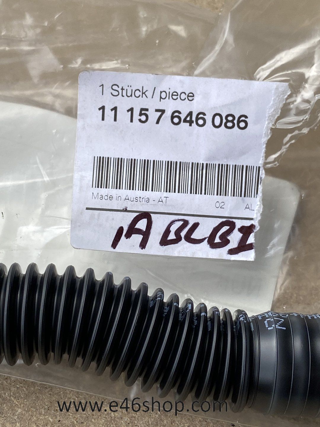 CARTERVENTILATIESLANG BMW N63 MOTOR OE 11157646086 sump ventilation usado en Menorca foto 9