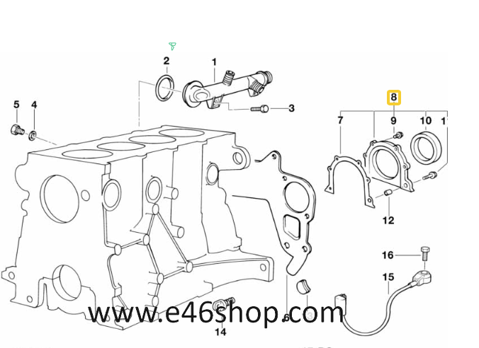 DEKSEL BMW E36 E46 E34 E36 M42 M43 M44 MOTOR OE 11141437774 cylinder head usado en Menorca foto 5