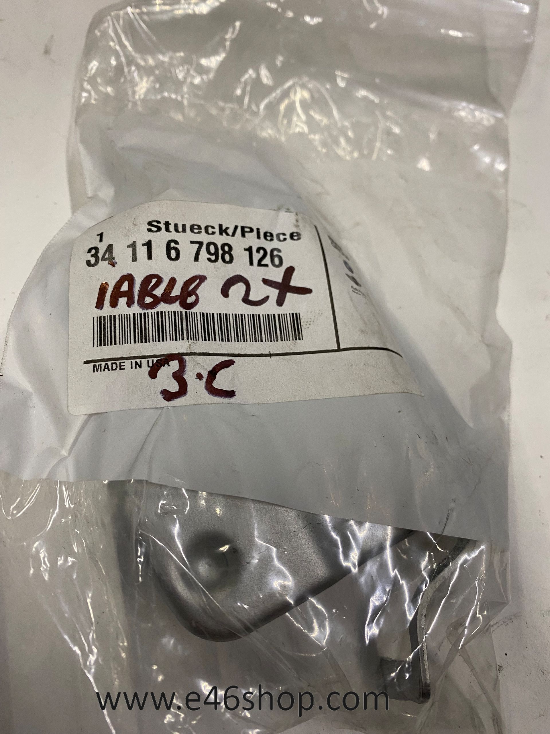 BORGVEER REMBLOKKEN BMW X4 X5 X6 OE 34116798126 nuevo caliper installation kit usado en Menorca foto 2