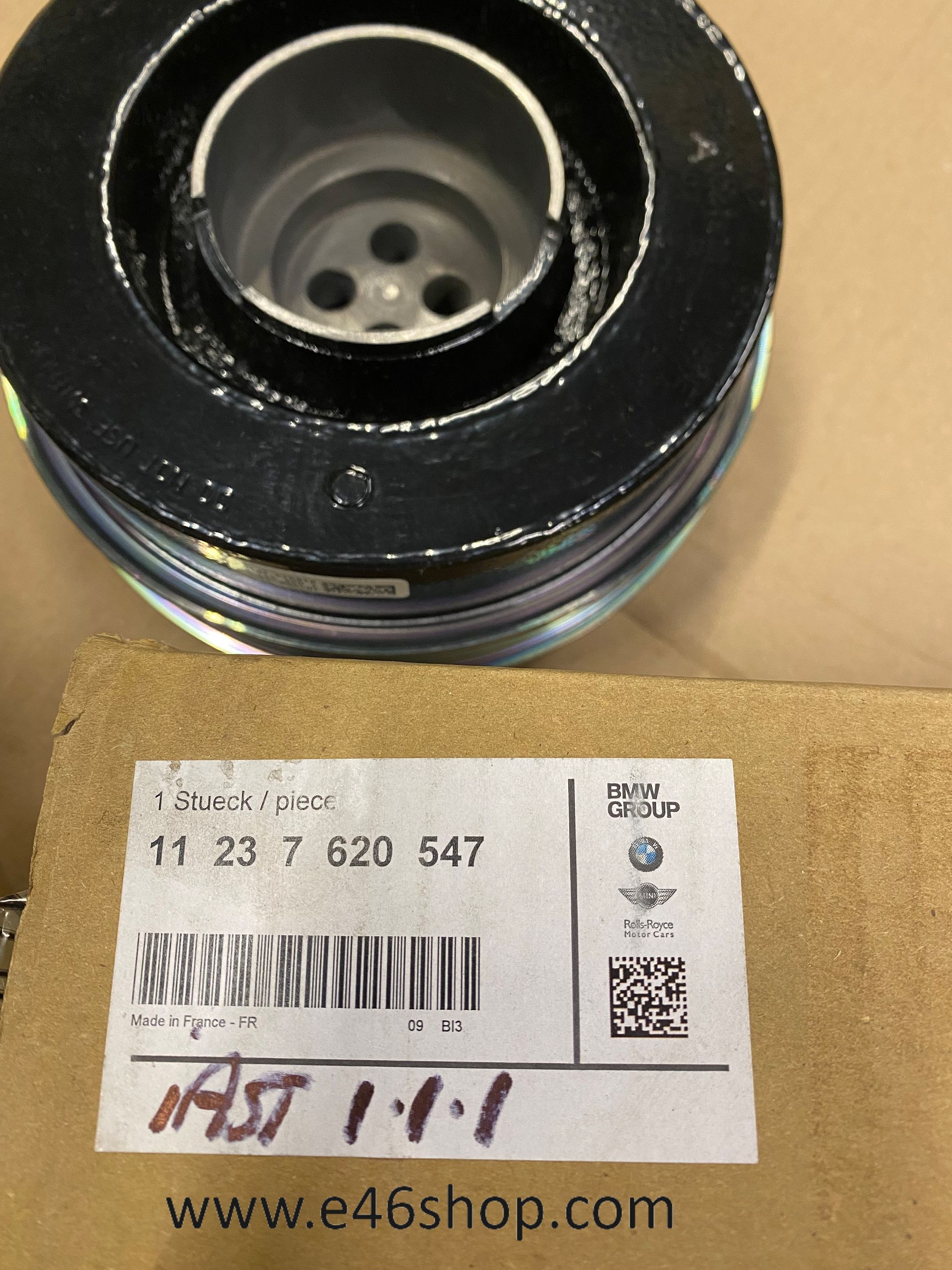 KRUKASPOELIE BMW X1 X2 OE 11237620547 nuevo ORG BMW crankshaft pulley usado en Menorca foto 7