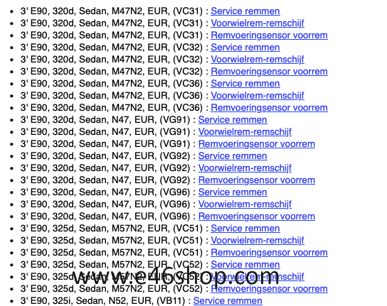 REMSCHIJF BMW 1, 3, EN X OE 34116854999 NW ORG BMW brake disc left and right usado en Menorca foto 5