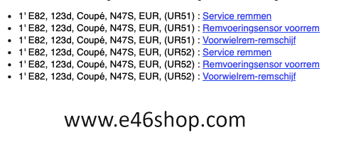 REMSCHIJF BMW 1, 3, EN X OE 34116854999 NW ORG BMW brake disc left and right usado en Menorca foto 4