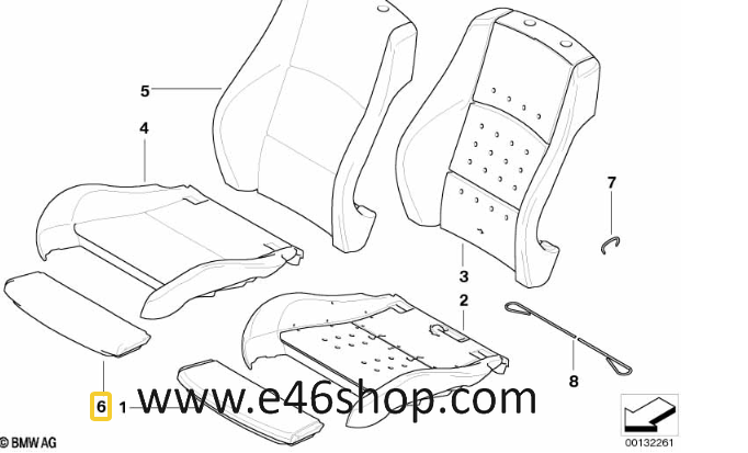 BMW 1 SERIE STOELBEKLEDING SPORTSTOEL OE 52106955958 nuevo seat upholstery usado en Menorca foto 4