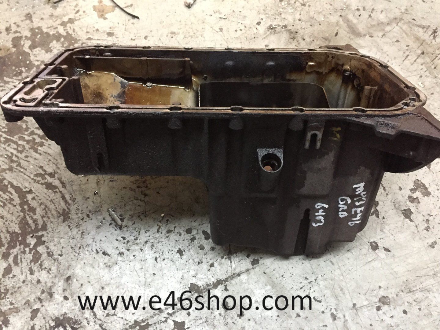 Carterpan BMW E46 318i m43 motor 1998 tm 2001 sump usado en Menorca