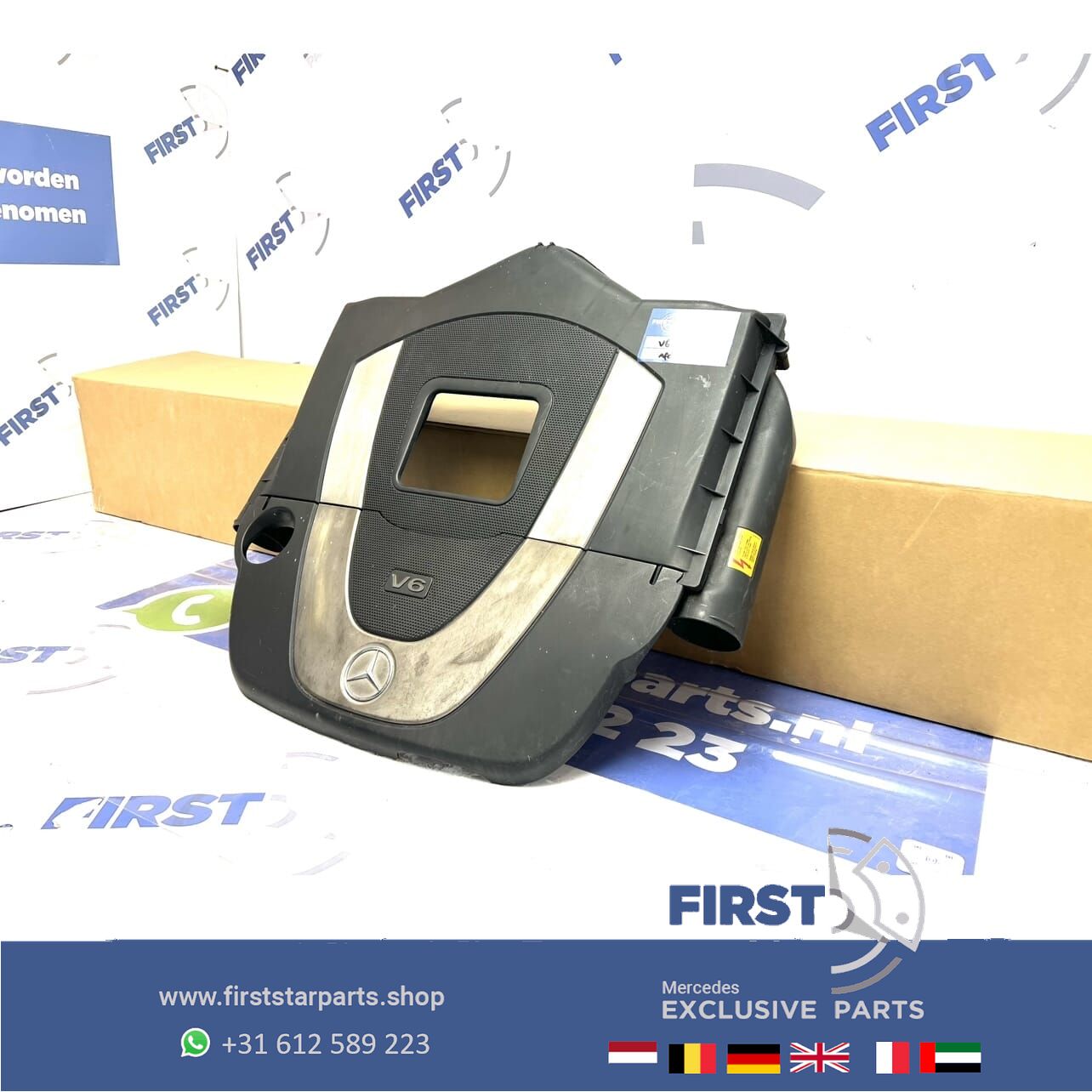 W171 R171 SLK V6 Mercedes motorafdekplaat motor bescherm kap engine cover usado en Menorca