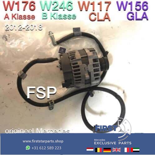 W176 A W246 B W117 CLA W156 GLA Clase Dynamo originalineel MB dynamo usado en Menorca
